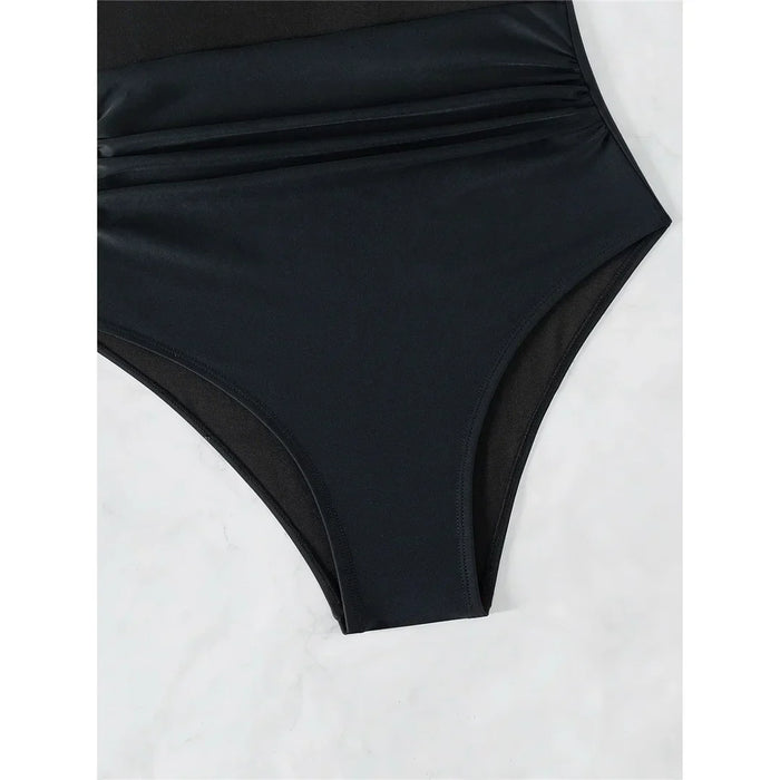 Mesh Tummy Control Swimsuit