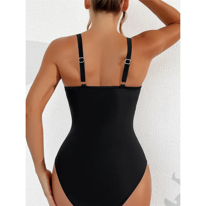 Mesh Tummy Control Swimsuit